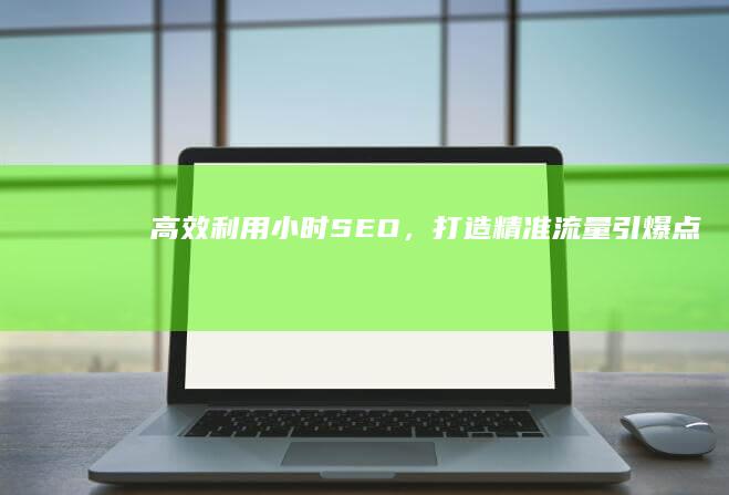 高效利用小时SEO，打造精准流量引爆点